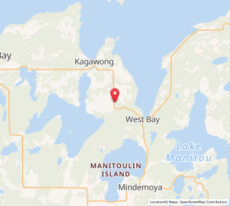 Map of Billings, OntarioOntario