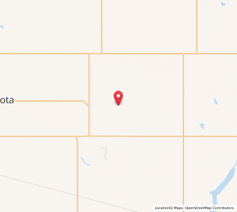 Map of Blanshard, ManitobaManitoba