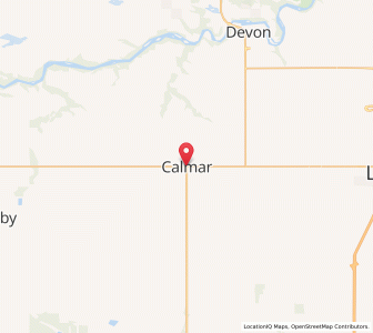 Map of Calmar, AlbertaAlberta