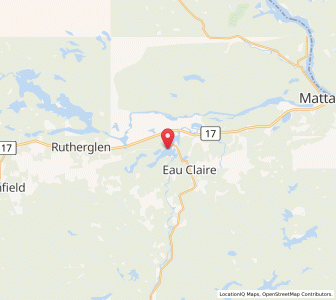 Map of Calvin, OntarioOntario