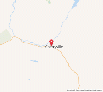 Map of Cherryville, British ColumbiaBritish Columbia