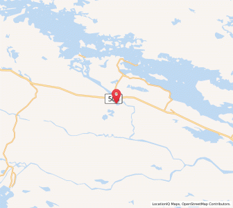 Map of Churchill Falls, Newfoundland & LabradorNewfoundland and Labrador