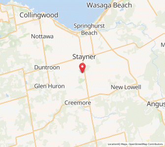 Map of Clearview, OntarioOntario