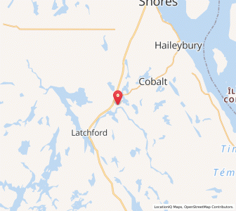Map of Coleman, OntarioOntario