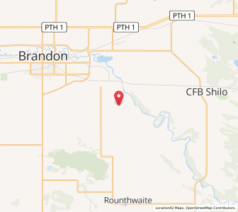 Map of Cornwallis, ManitobaManitoba