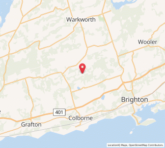 Map of Cramahe, OntarioOntario