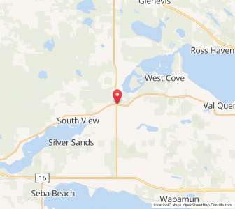 Map of Darwell, AlbertaAlberta