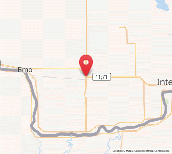 Map of Devlin, Ontario