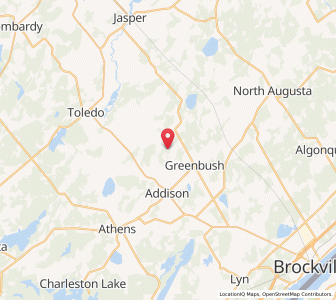 Map of Elizabethtown-Kitley, OntarioOntario