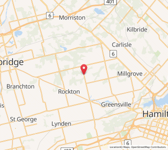 Map of Flamborough, OntarioOntario