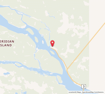 Map of Fort Providence, Northwest TerritoriesNorthwest Territories