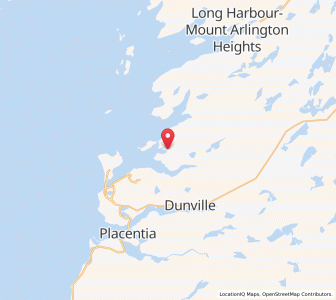 Map of Fox Harbour, Newfoundland & LabradorNewfoundland and Labrador