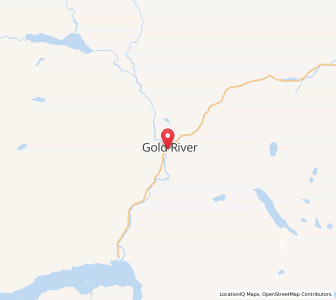 Map of Gold River, British ColumbiaBritish Columbia