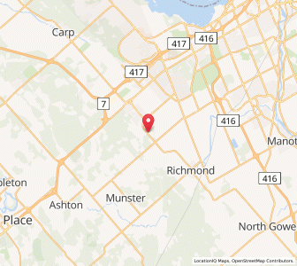 Map of Goulbourn, OntarioOntario