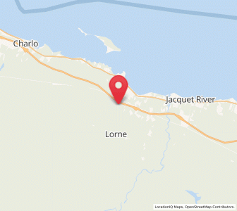 Map of Gravel Hill, New Brunswick