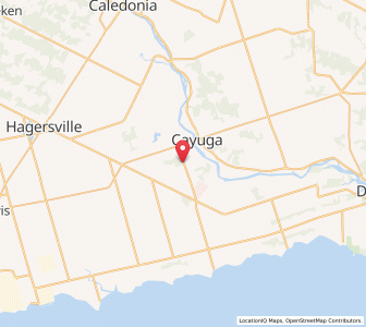 Map of Haldimand-Norfork, OntarioOntario