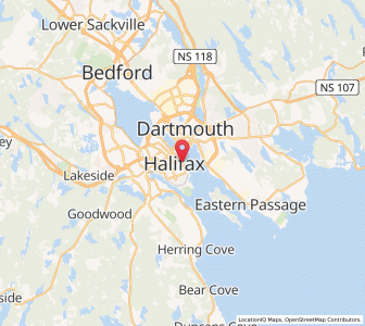 Map of Halifax, Nova ScotiaNova Scotia