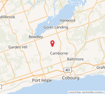 Map of Hamilton Township, OntarioOntario