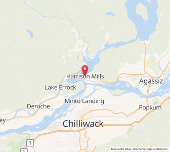 Map of Harrison Mills, British ColumbiaBritish Columbia