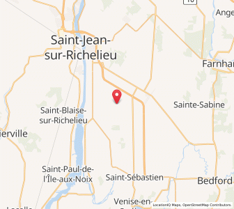 Map of Haut-Richelieu, QuebecQuebec