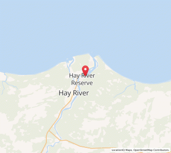 Map of Hay River, Northwest TerritoriesNorthwest Territories