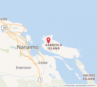 Map of Islands Trust, British ColumbiaBritish Columbia