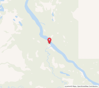 Map of Jean Marie River, Northwest TerritoriesNorthwest Territories