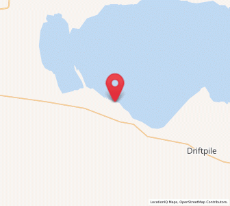 Map of Joussard, Alberta