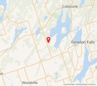 Map of Kawartha Lakes, OntarioOntario