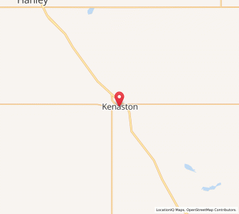 Map of Kenaston, SaskatchewanSaskatchewan