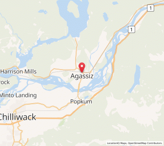 Map of Kent, British ColumbiaBritish Columbia