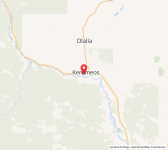 Map of Keremeos, British ColumbiaBritish Columbia