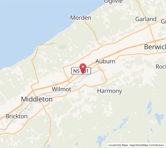 Map of Kingston, Nova ScotiaNova Scotia