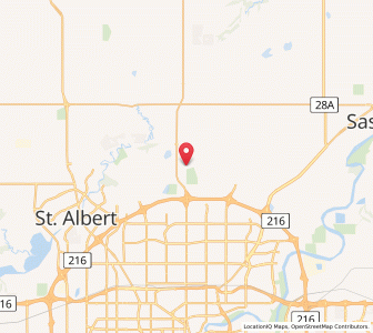 Map of Lancaster Park, AlbertaAlberta