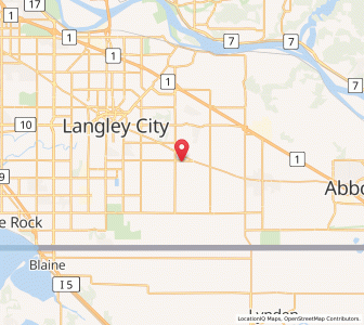 Map of Langley Township, British ColumbiaBritish Columbia