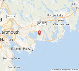 Map of Lawrencetown, Nova ScotiaNova Scotia
