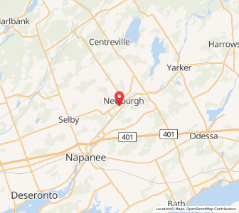 Map of Lennox-Addington, OntarioOntario