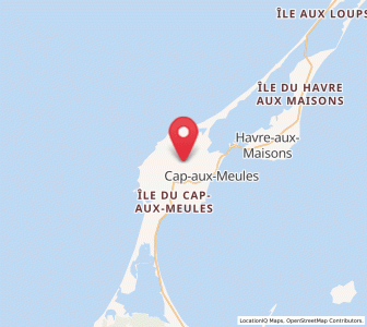 Map of Les Îles-de-la-Madeleine, Quebec