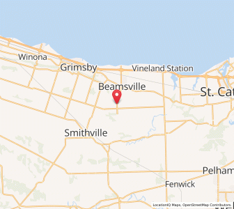 Map of Lincoln, OntarioOntario