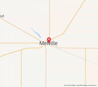Map of Melville, SaskatchewanSaskatchewan
