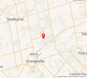 Map of Mono, OntarioOntario