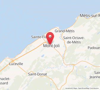Map of Mont-Joli, Quebec