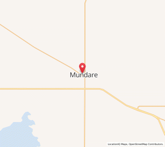 Map of Mundare, AlbertaAlberta