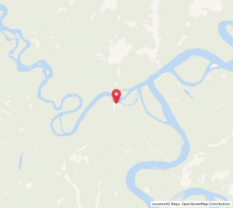 Map of Nahanni Butte, Northwest TerritoriesNorthwest Territories