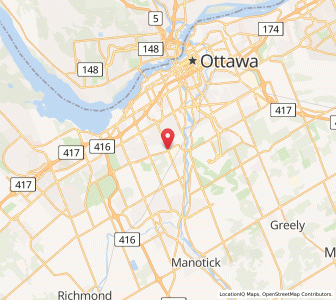 Map of Nepean, OntarioOntario