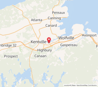 Map of New Minas, Nova ScotiaNova Scotia