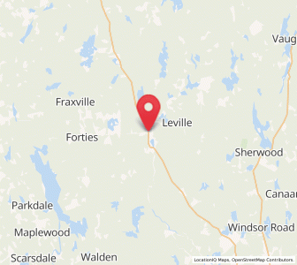 Map of New Ross, Nova Scotia