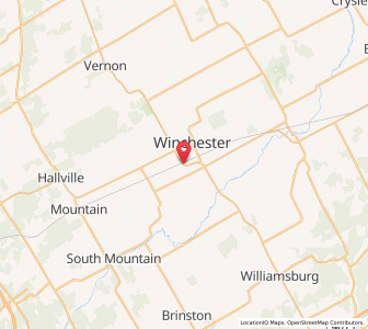 Map of North Dundas, OntarioOntario