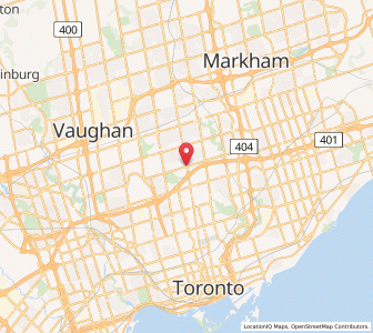 Map of North York, OntarioOntario