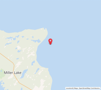 Map of Northern Bruce Peninsula, OntarioOntario